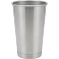 Fmxkb Straight Single-Wall Stainless Steel Pint Cup 16 oz Brushed Silver - Product view